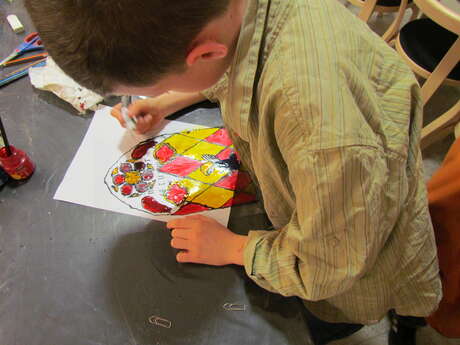 Atelier enfant 8-12 ans - Vitrail en pagaille