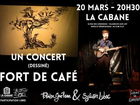 Un concert (Dessiné) fort de café
