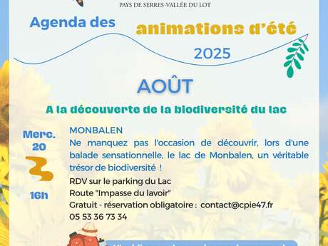 A la découverte de la biodiversité du lac