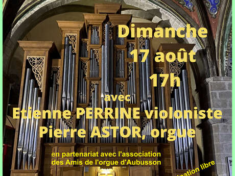 Concert orgue et violon