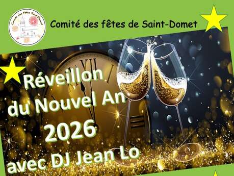 Réveillon du Nouvel An 2026 avec DJ Jean Lo
