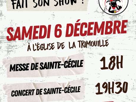 Messe et concert de Sainte Cécile