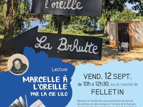Marcelle à l’oreille par la Cie Lilo