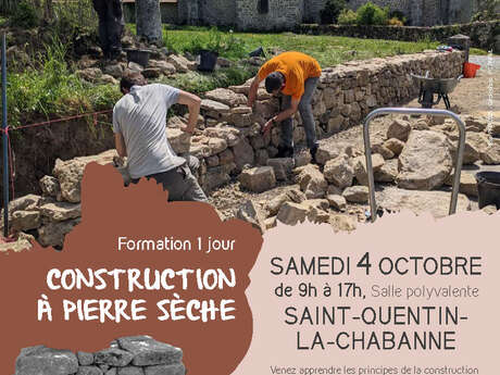 Formation 1 jour : Construction à pierre sèche pour tous