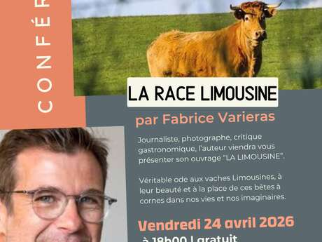 Conférence : La race Limousine par Fabrice Varieras