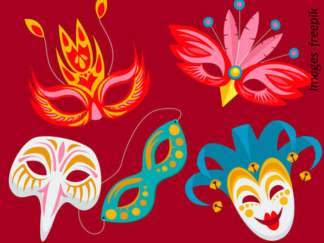 Stage théâtre « Spécial Carnaval : Masques en Folie ! » - 7/14 ans
