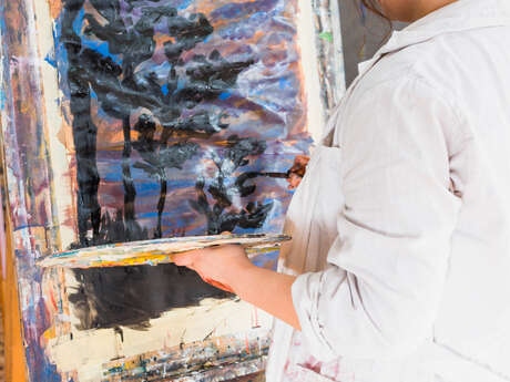 Exposition de peintures & techniques mixtes