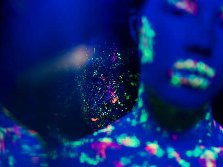 Soirée fluo et Feu d'artifice