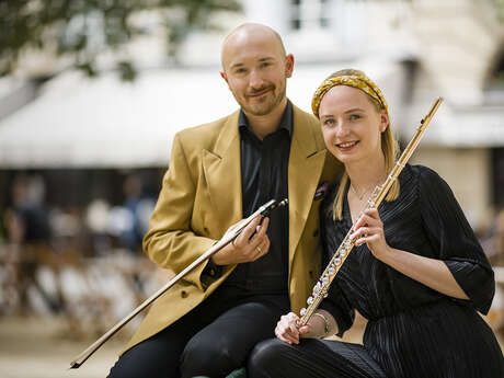 Concert Ensemble DUO NIDA, violoncelle et flûte