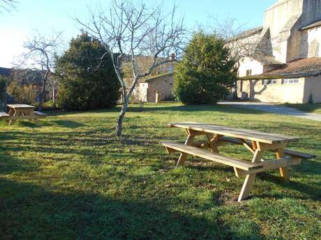 Aire de pique-nique "jardin de l'ancien presbytère"