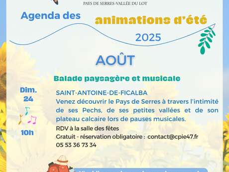 Balade paysagère et musicale