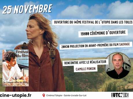 14ème festival de l'Utopie dans les toiles : Avant-première du film sauvage