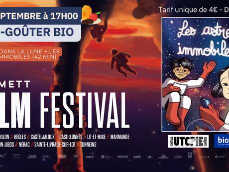 Ciné-goûter bio sur le thème de l'espace