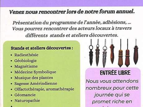 Forum "Mieux vivre autrement"