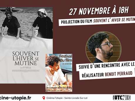 14ème festival de l'Utopie dans les toiles : Souvent l'Hiver se mutine