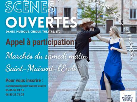 Scènes ouvertes - Appel à participation Scènes ouvertes - Appel à participation