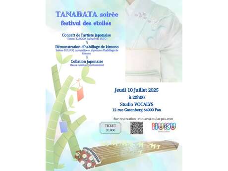 TANABATA soirée : Festival des étoiles