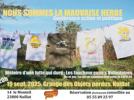 Nous sommes la mauvaise herbe