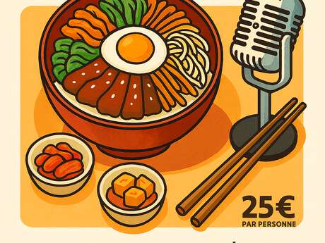 Soirée karaoké et repas coréen avec La Bichetrot