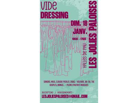 Vide dressing "les jolies paloises"