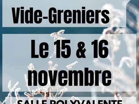 Vide Greniers, Bourse toutes collections. Vide Greniers, Bourse toutes collections.