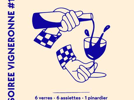 Soirée Vigneronne au château Barouillet x Pinardier - Atelier accord mets et vins
