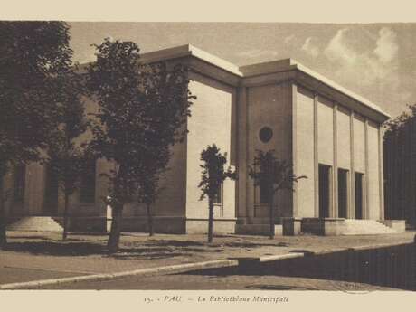 Patrimoines et moi - La bibliothèque de Pau dans les années 1920 et 30
