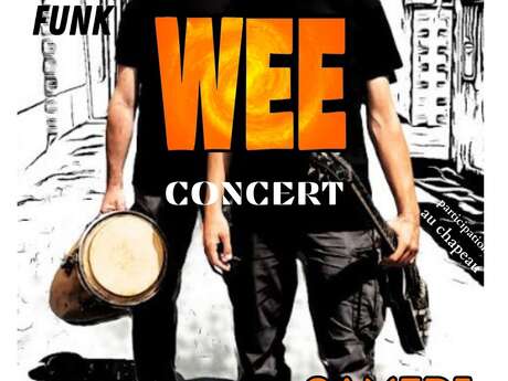 Wee en concert pop raggae funk