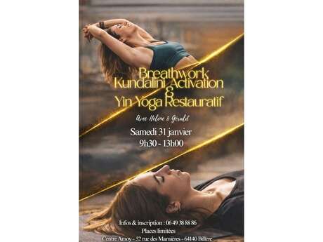 Breathwork, kundalini activation & yin yoga restauratif