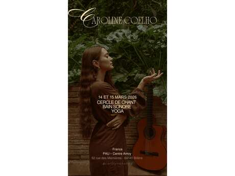 Yoga, kirtan & bain sonore avec Caroline Coelho