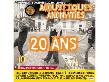 20 ans des "Acoustiques Anonymes"