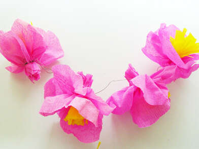 Atelier du mercredi | Fleurs en crépon