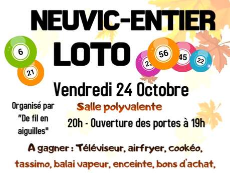 LOTO EN FAVEUR DE LA RESTAURATION DE L'ÉGLISE