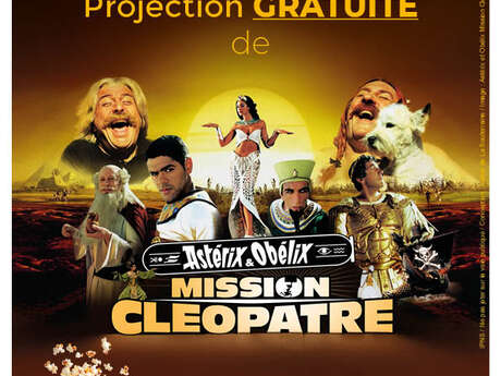 Cinéma en plein air, Astérix et Obélix mission Cléopâtre