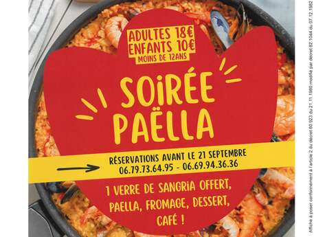 Soirée paëlla