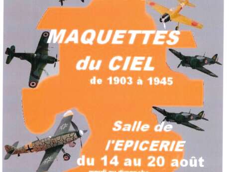 Exposition - Maquettes d'avions