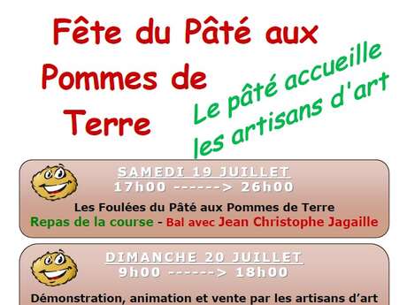 Fête du Pâté aux Pommes de Terre Fête du Pâté aux Pommes de Terre