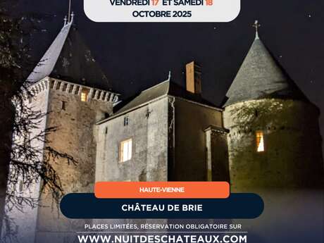 Nuits des Châteaux au Château de Brie