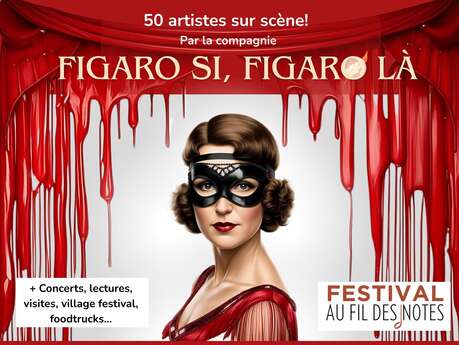Festival Au Fil des Notes : Opéra "Un bal masqué" de G.Verdi à Montmorillon, Valdivienne, Bonneuil-Matours, Charroux et La Roche-Posay