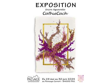 Exposition: Encre Aquarelle CathieCach