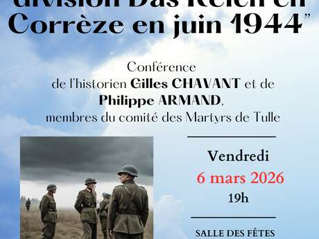 Conférence sur le passage de la division Das Reich en Corrèze en juin 1944