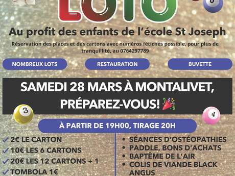 Super Loto de l'Association des parents d'élèves de l'école Saint Joseph