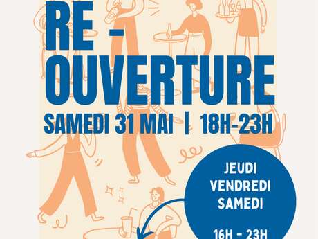 Soirée de ré-ouverture La Guinguette Soirée de ré-ouverture La Guinguette