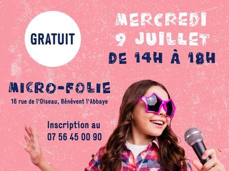 Micro-Folie : Karaoké