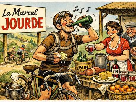 Ballade vélo Vintage La Marcel Jourde