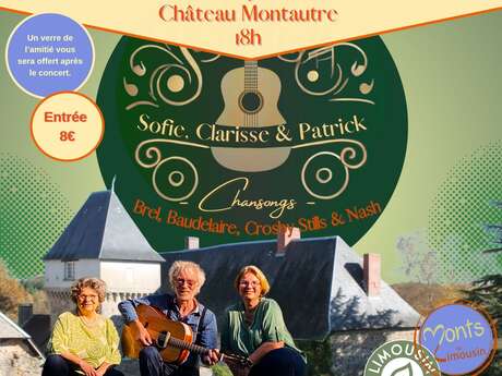Concert de Sofie, Clarisse et Patrick - Chansongs