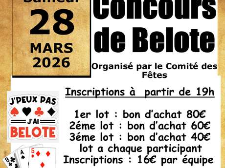 Concours de belote