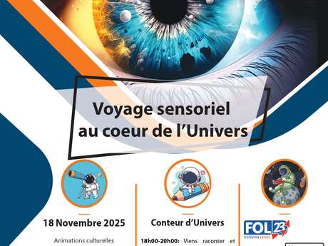 Voyage sensoriel au coeur de l'Univers