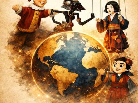 Un monde de marionnettes : voyage au coeur d'un art universel