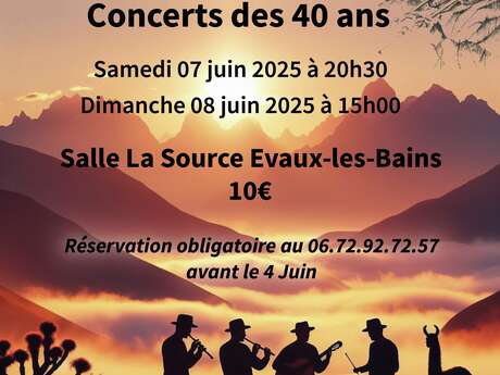 40 ans du Groupe Los Cayapas
